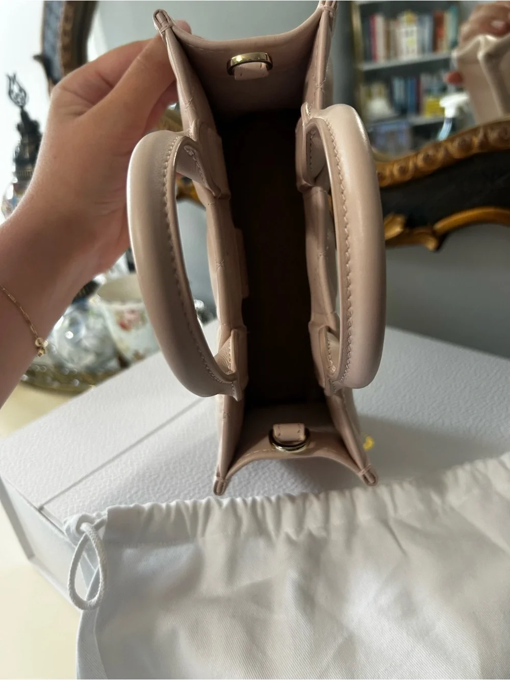 NWT Mini Dior Book Tote - Picture 8 of 13